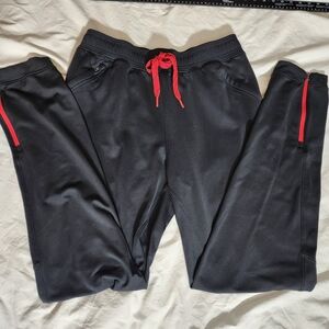 Black Joggers with Red Accents & Cincinatti Bearcats Logo
